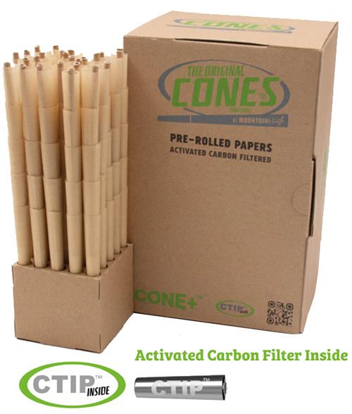 Natural King Size Pre Rolled Cones with CTIP™ Filter